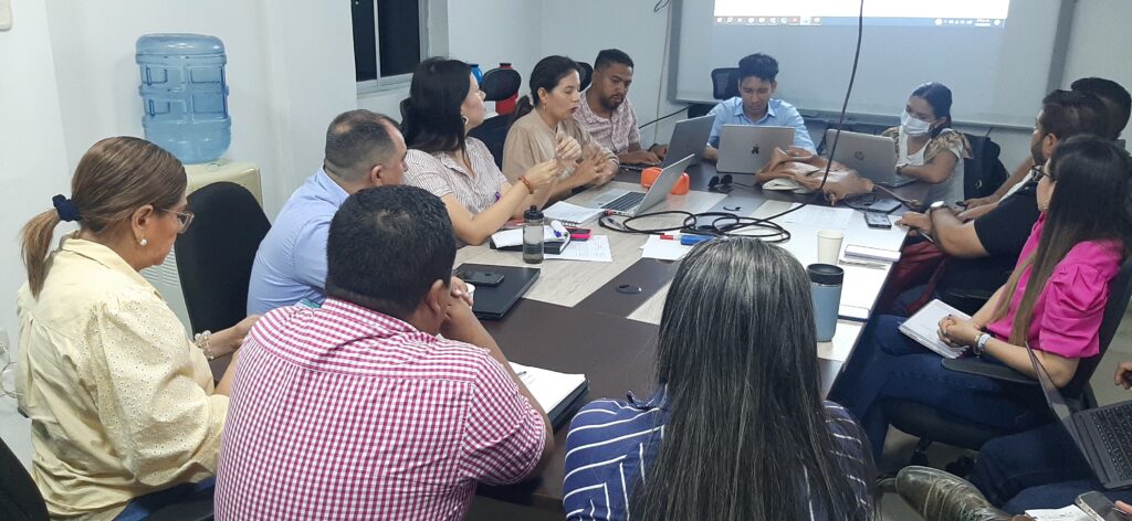 1ra sesión de la Mesa Departamental de Internacionalización 2024