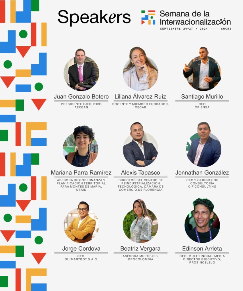 Estos son los conferencistas principales de la Semana de la Internacionalización