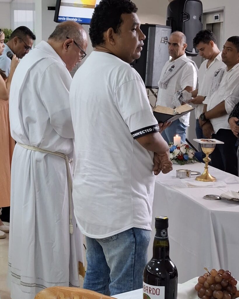 Misa de acción de gracias de la Cámara de Comercio de Sincelejo, Sucre, por los 88 años de la entidad,