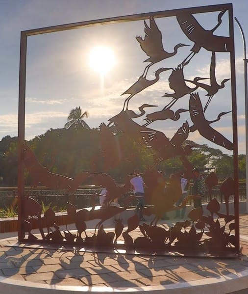Malecón de Macondo, en Sucre -Sucre, Mojana